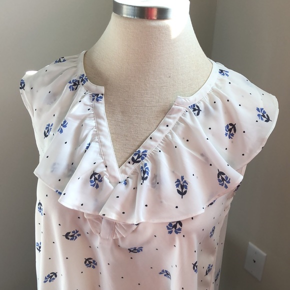 loft floral top - Picture 2 of 4